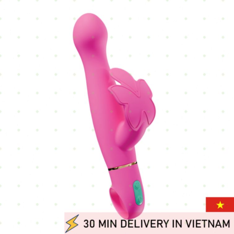 Dual Stim Vibrator Naughty AF Intense Pleasure Boost 