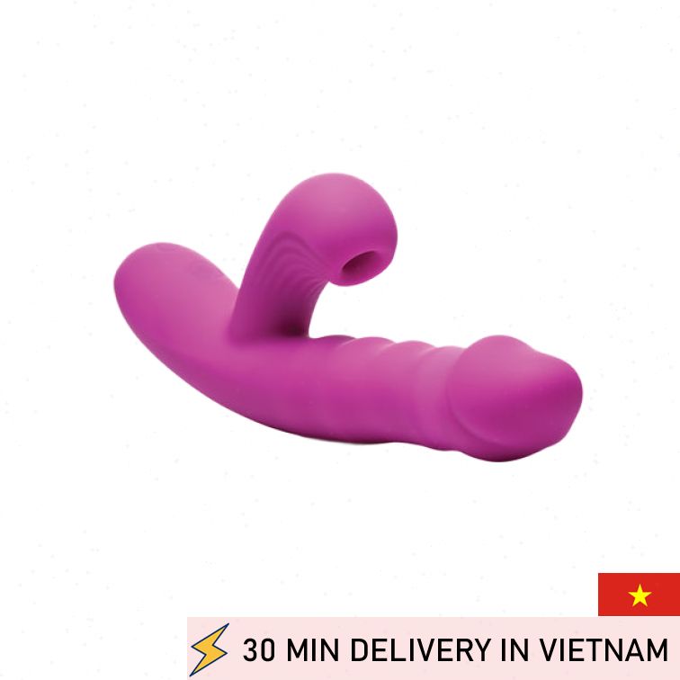 Rabbit Vibrator Thrust Suck Dual Stimulation 