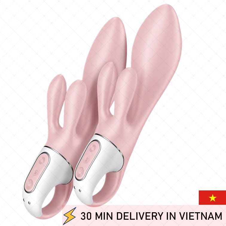 Dual Stimulation Rabbit Pump Vibrator Powerful Bliss 