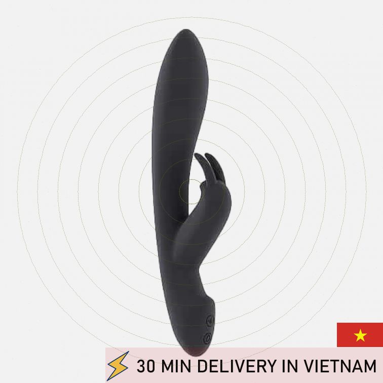 Flexible Black Vibrator Mila Shotsmedia Strong 