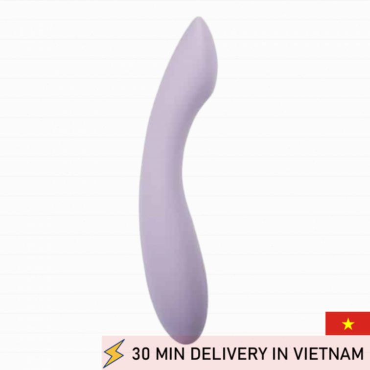 G Spot Vibrator Purple Ergonomic Strong Stimulation 
