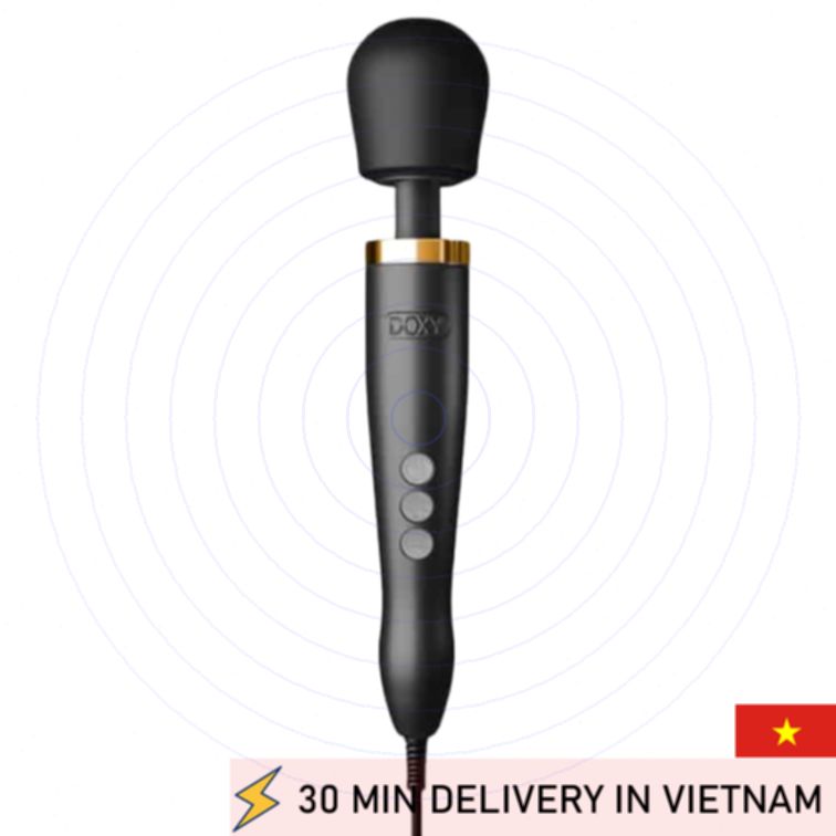 Doxy Die Cast Wand Vibrator Strong Power Luxury 