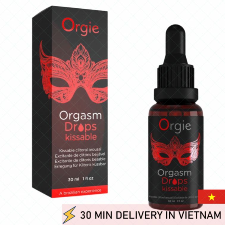 Orgie Orgasm Drops Edible Clit Sensitizer 30ml 