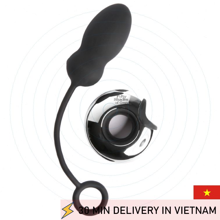 Remote Egg Vibrator Fifty Shades Relentless Black 