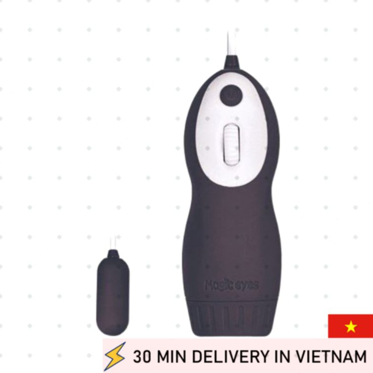 Magic Eyes LaFree Rotor Egg Vibrator Black Japan 