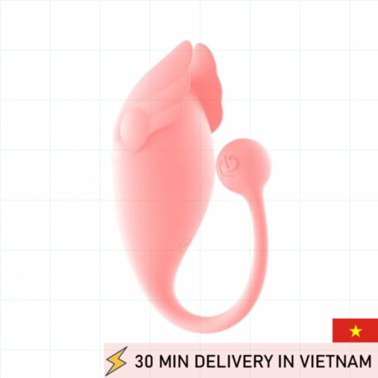 Remote Egg Vibrator Pink Wireless Strong Pleasure 