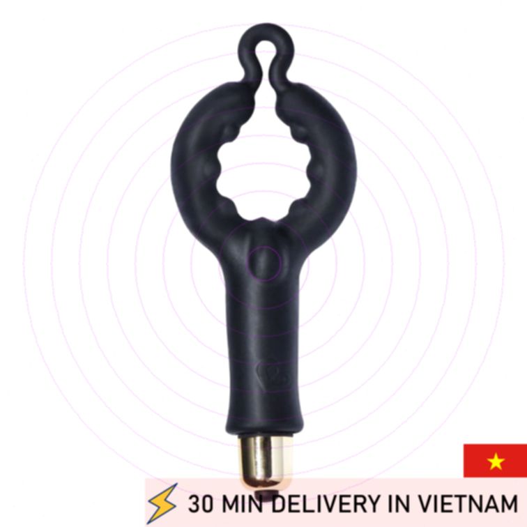 Vibrating Cock Ring Delay Boost Stamina Pleasure 