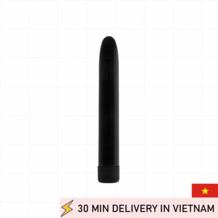 Bullet Vibrator Black Compact Strong Silent 