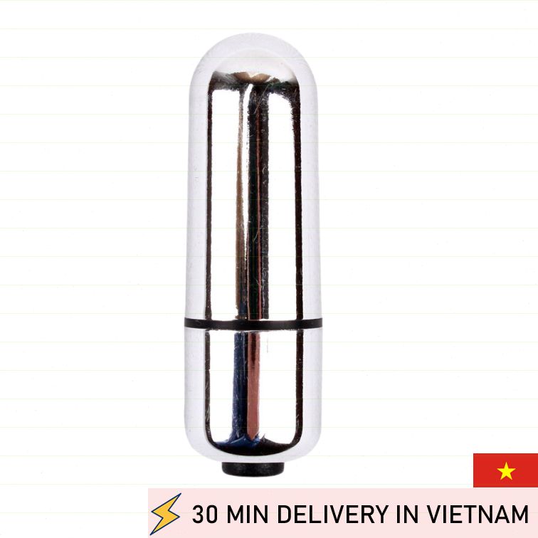 Chisa Mini Bullet Vibrator Silver Quiet Smooth 