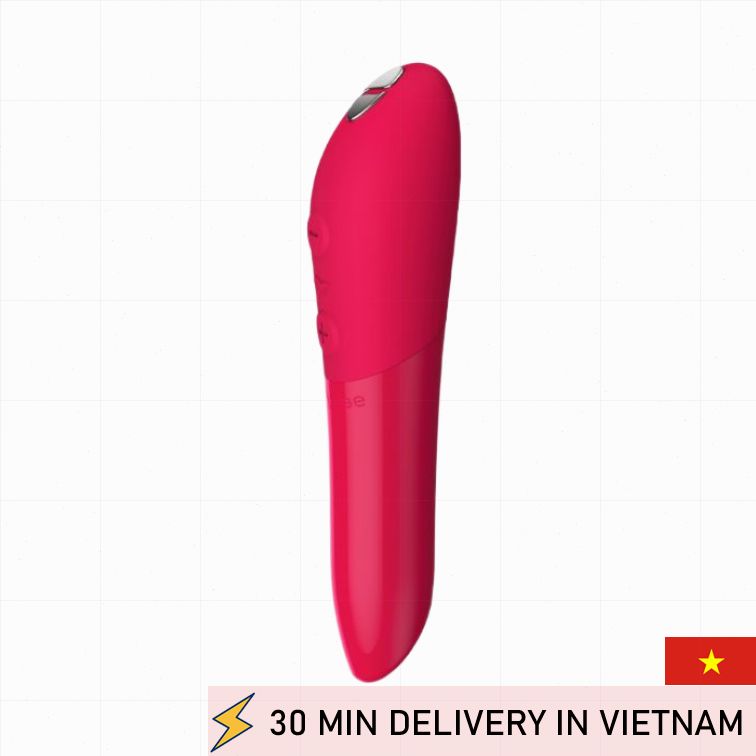 Bullet Vibrator Cherry Red Strong Silent Power 