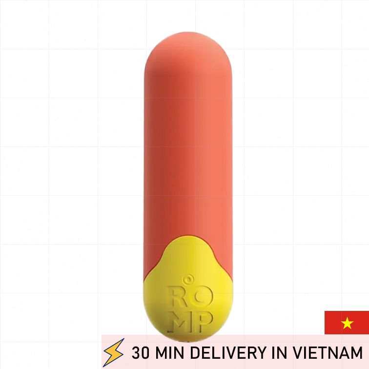 Mini Bullet Vibrator Orange Powerful Discreet Fun 