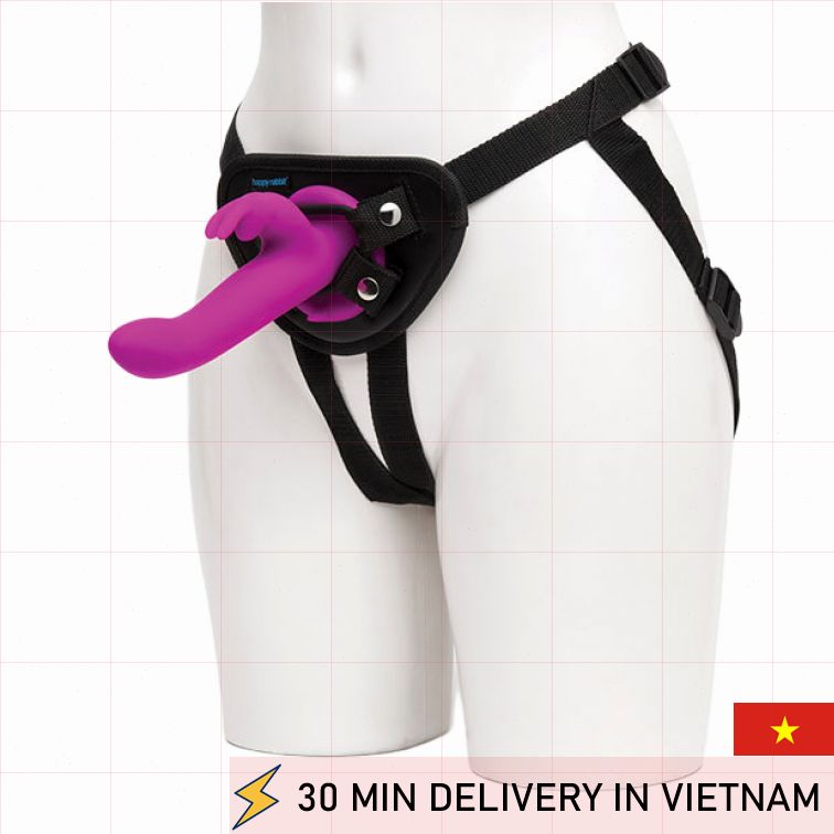 Happy Rabbit Strap On Harness Set Couples Play 