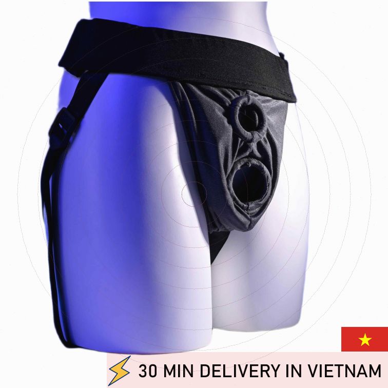 Double Strap Harness Flexible Couple Play Gear 