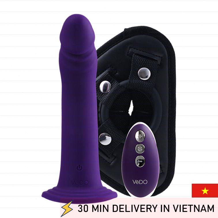 VeDO Diki Strap On Vibrator Dual Stimulation 