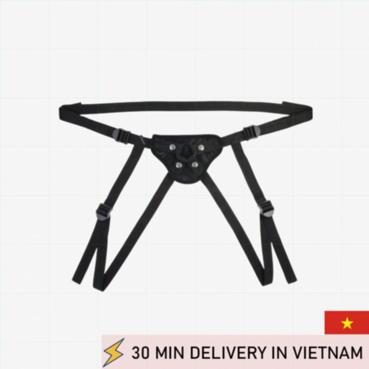 Velvet Strap On Harness Power Pleasure Gear 