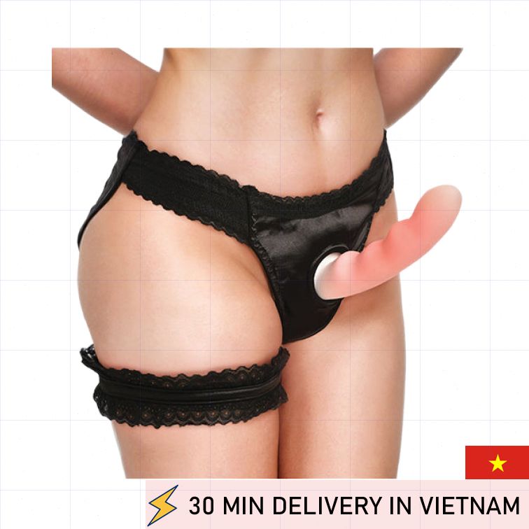 Jolie Lace Strap On Harness Panty Set Sexy 