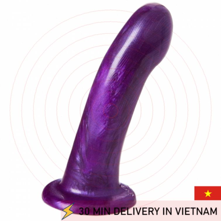 Curved Silicone Dildo Soft Touch 6.5 Inch 