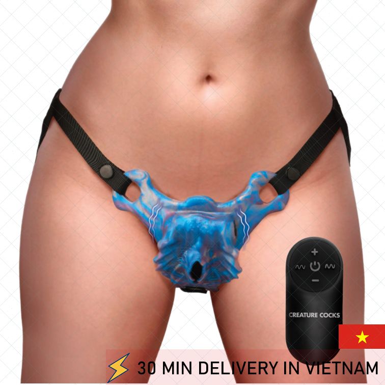 Siren Strap On Fantasy Silicone Harness Toy 