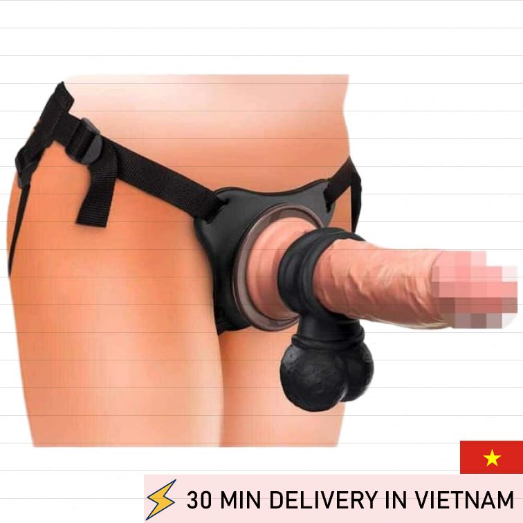 Strap On Set Silicone Harness Dildo Complete Kit 