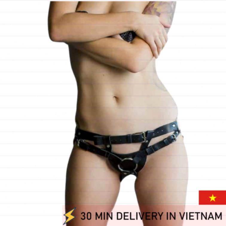 Black Strap On Panties Bold Dominant Style Comfort 