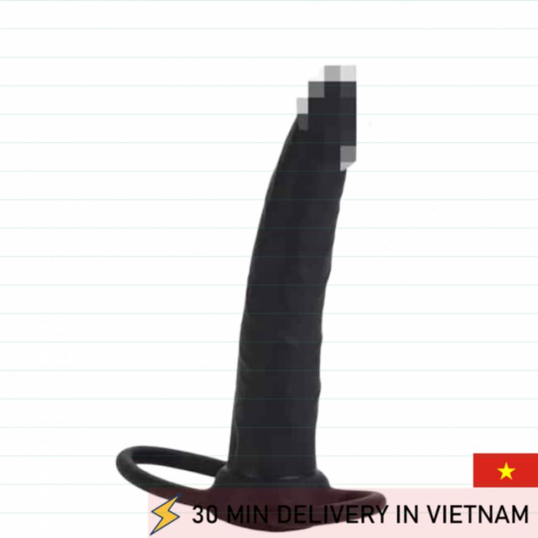 Double penetration sleeve enhance couple intense pleasure 
