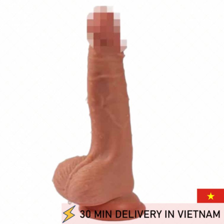 Strap On Dildo 19cm Dual Layer Real Feel 