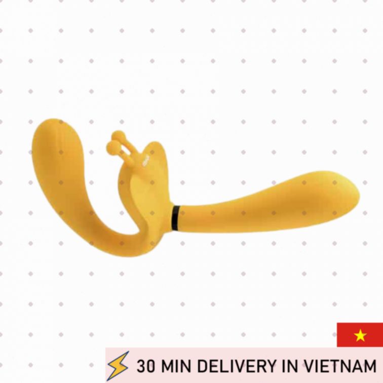 Wireless Vibrating Strap On Detachable Dildo Hot 