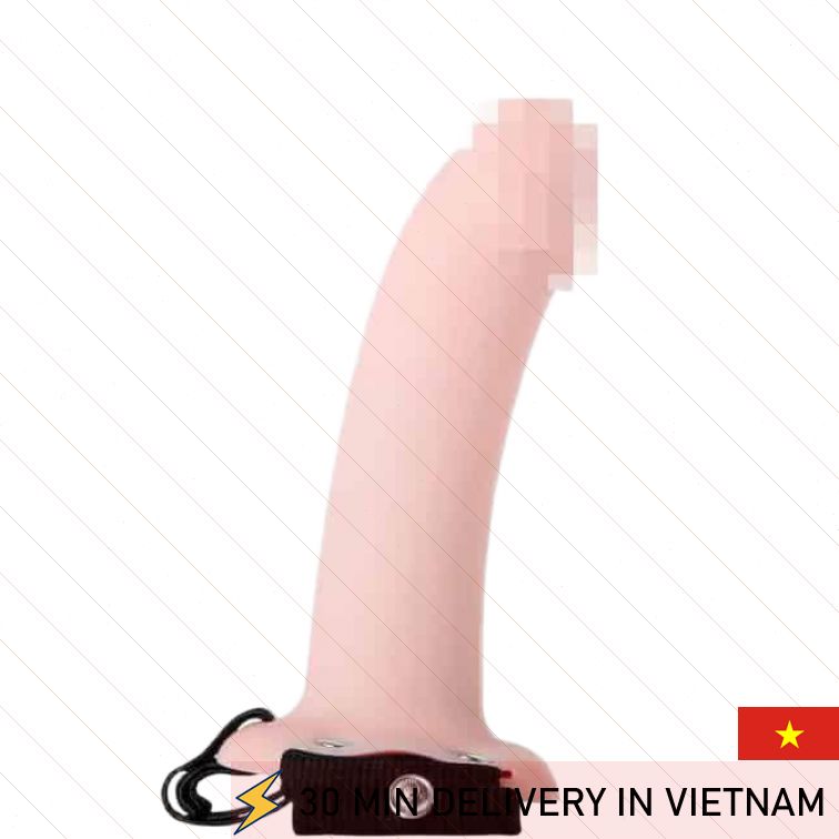 Hollow Strap On Soft Silicone Adjustable Harness 