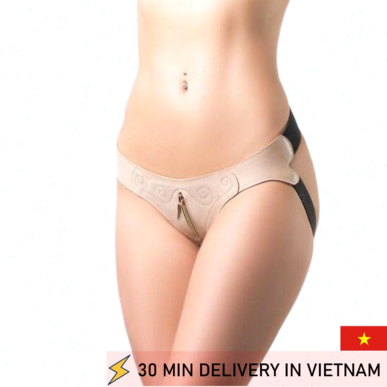 Strap On Harness Panty Lily Flesh Comfortable Fit 