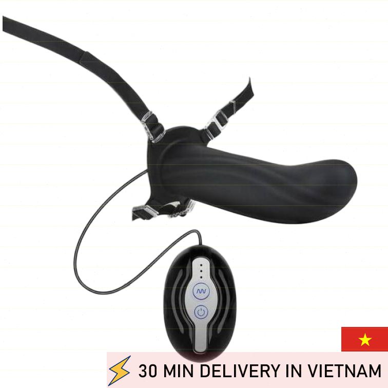 Hollow Strap On Vibrator Remote Control Pro 
