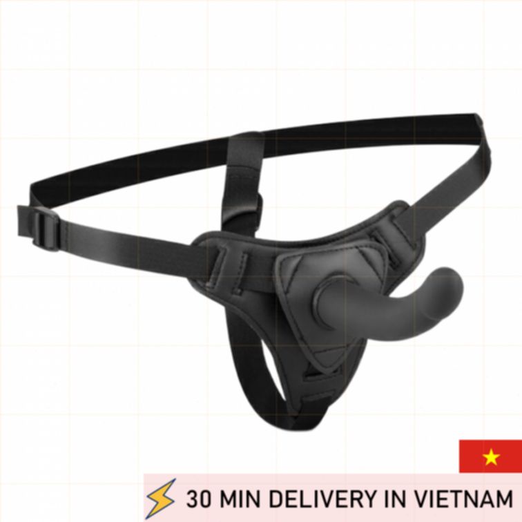 Strap On Harness Set Black Comfortable Fit Play 