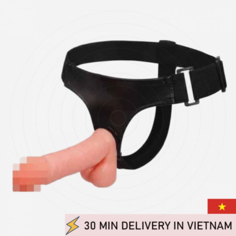 Real Feel Strap On Dildo Soft Skin Texture Hot 