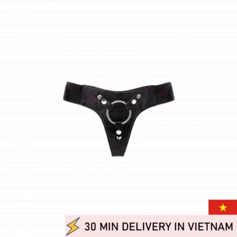Elastic O Ring Strap On Harness Comfortable Fit 