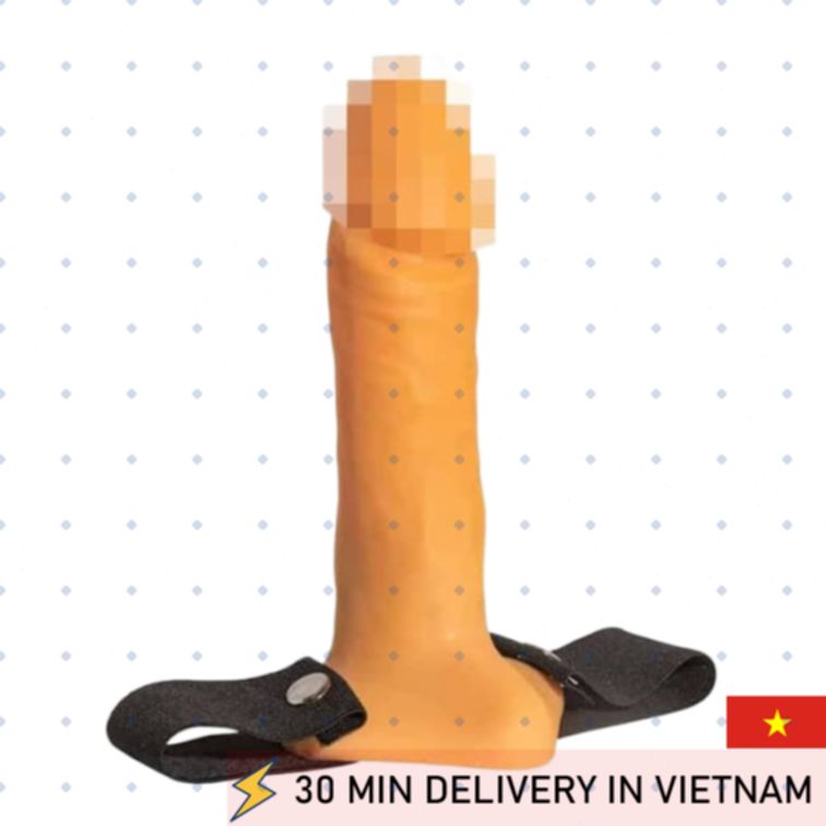 Hollow Strap On 17cm Real Feel Couple Fun 