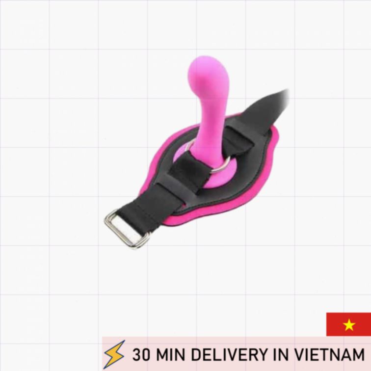 Pink Thigh Strap On Harness Roomfun Sexy Play 