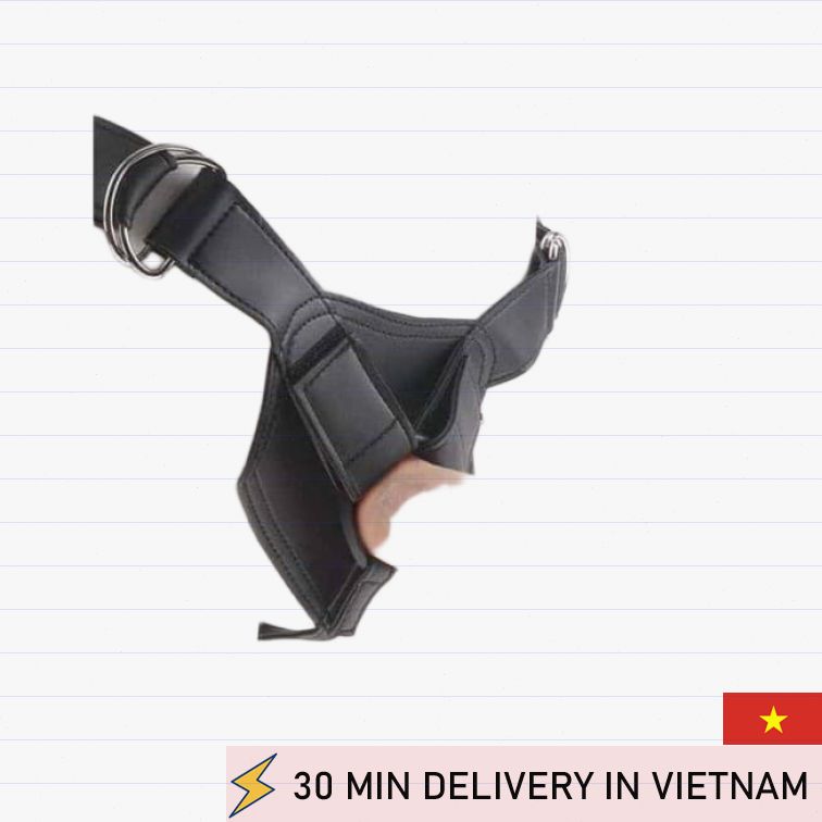 Adjustable Strap On Harness 18cm Removable Dildo Set 