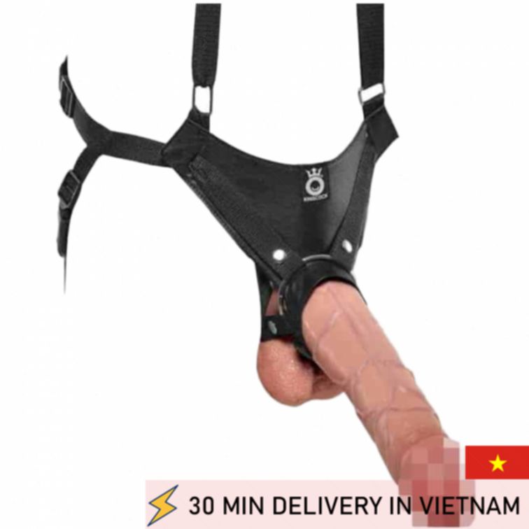 Strap On Harness Dildo Large Size Intense Play 