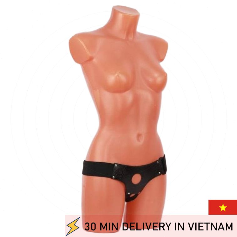 Strap On Harness Open Access BDSM Leather Style 