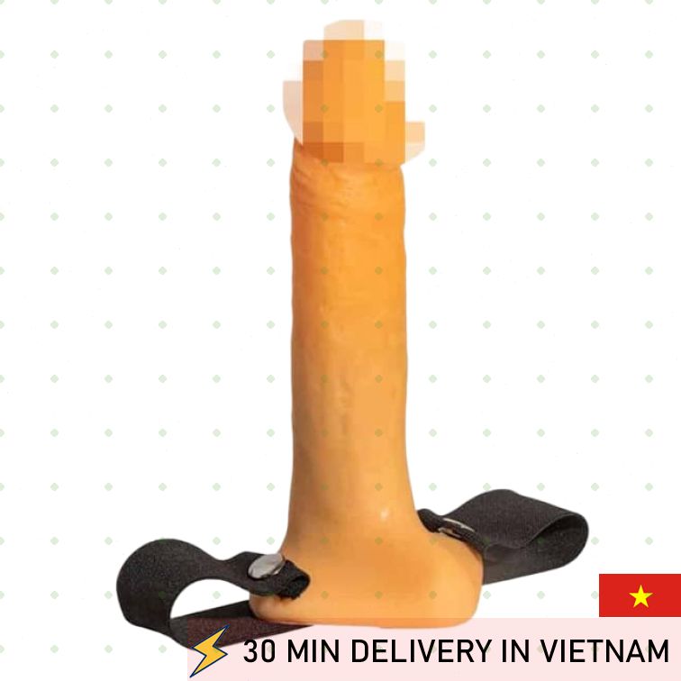 Hollow Strap On 18cm beginner friendly soft feel 