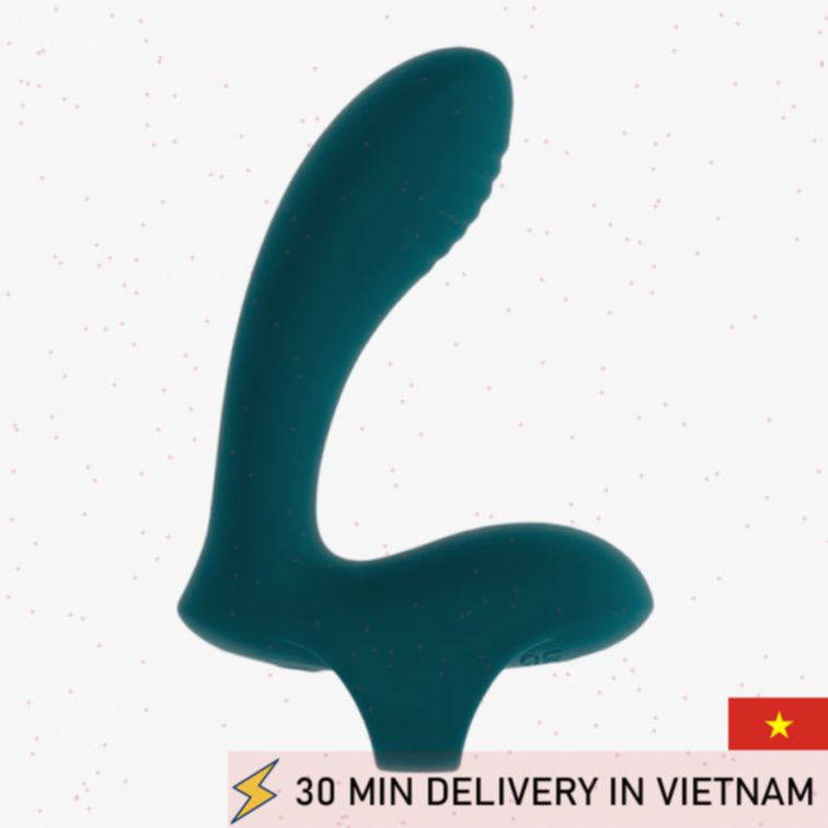 Finger vibrator compact wearable instant stimulation 