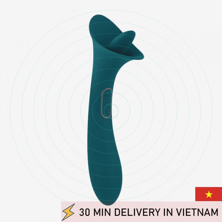 Dual Tongue Vibrator Double Stimulation Intense 