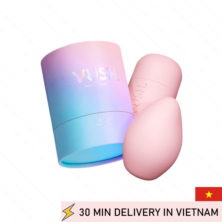 Vush plump palm soft egg vibrator discreet play 
