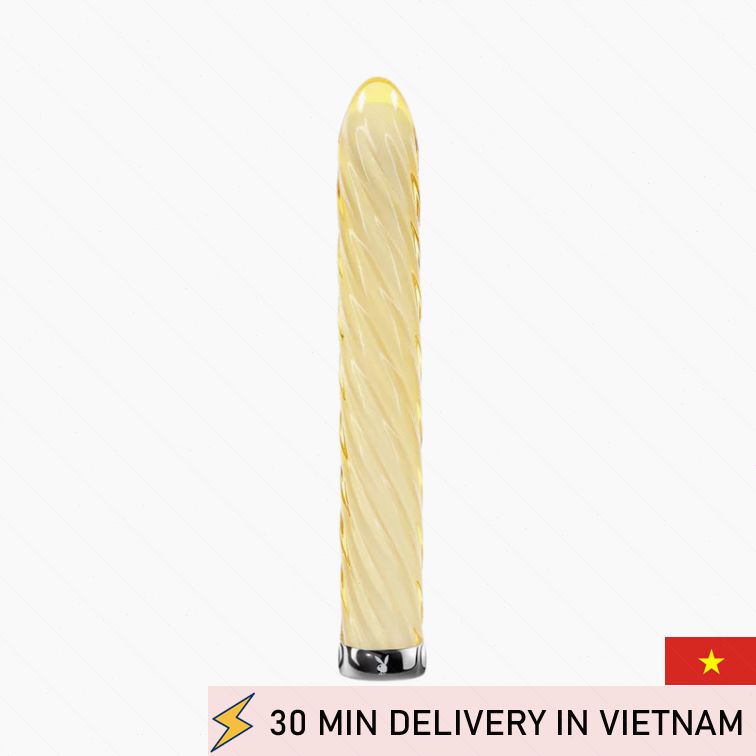 Luxury Glass Curved Vibrator Premium Pleasure Toy 