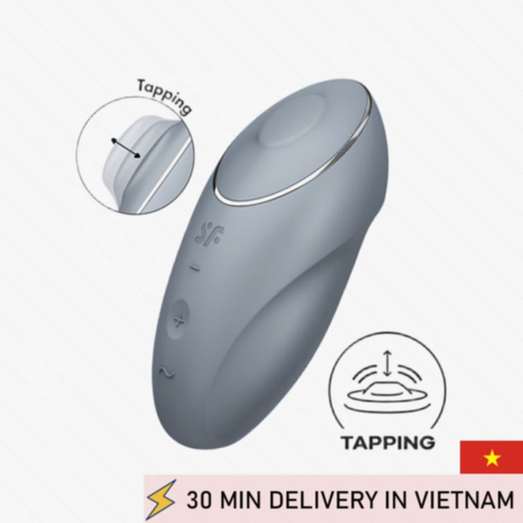 Tap Climax Vibrator Smart Pulsing Deep Stimulation 