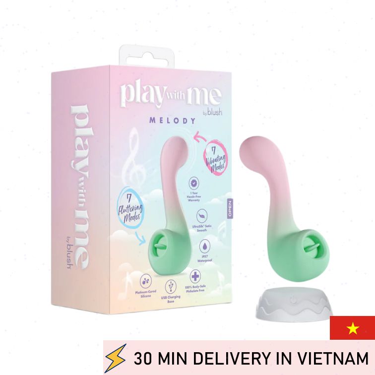 Melody Dual Ended Vibrator Pleasure Wave 