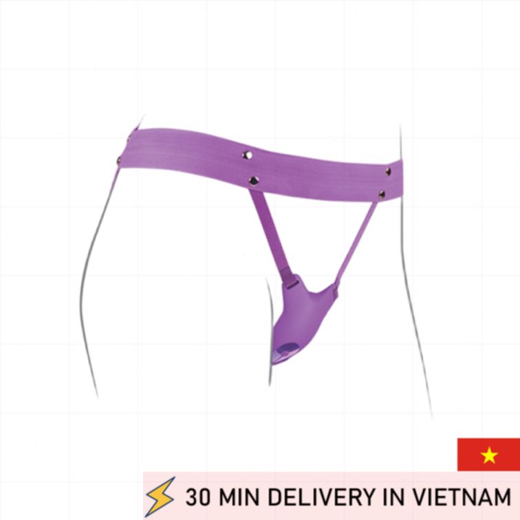 Butterfly Strap On Hands Free Vibrating Wearable 