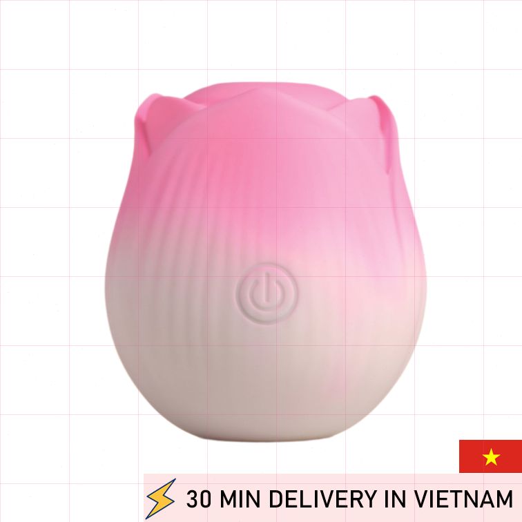 Rose Vibrator Pulsing Petals Intense Climax 