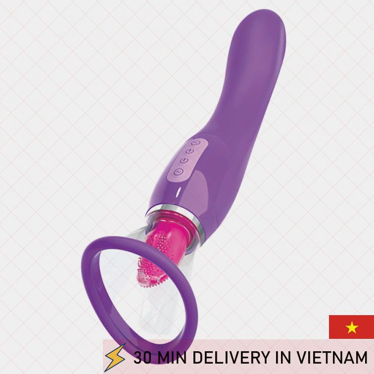 Multi Function Suction Vibrator Ultimate Pleasure Toy 