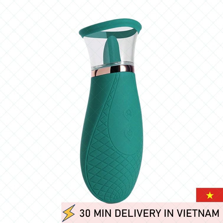 Licking Suction Vibrator Multi Mode Pleasure Toy 