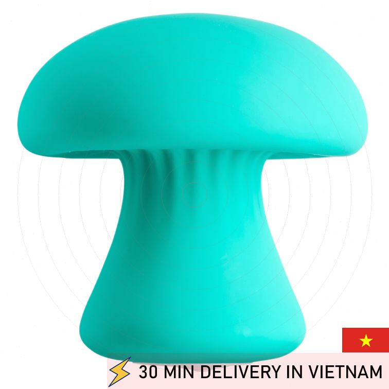 Mushroom Mini Massager Cute Powerful Vibrator 